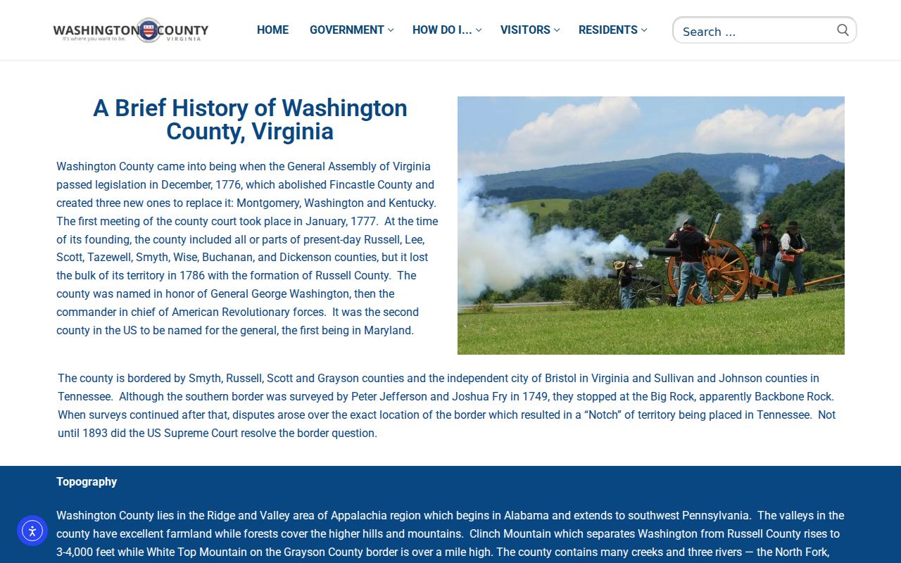 Washington County municipal warrant records: official history of the county's incorporated towns